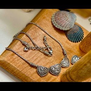 Sold as a set for $50 or individually, necklace $35, earrings $25